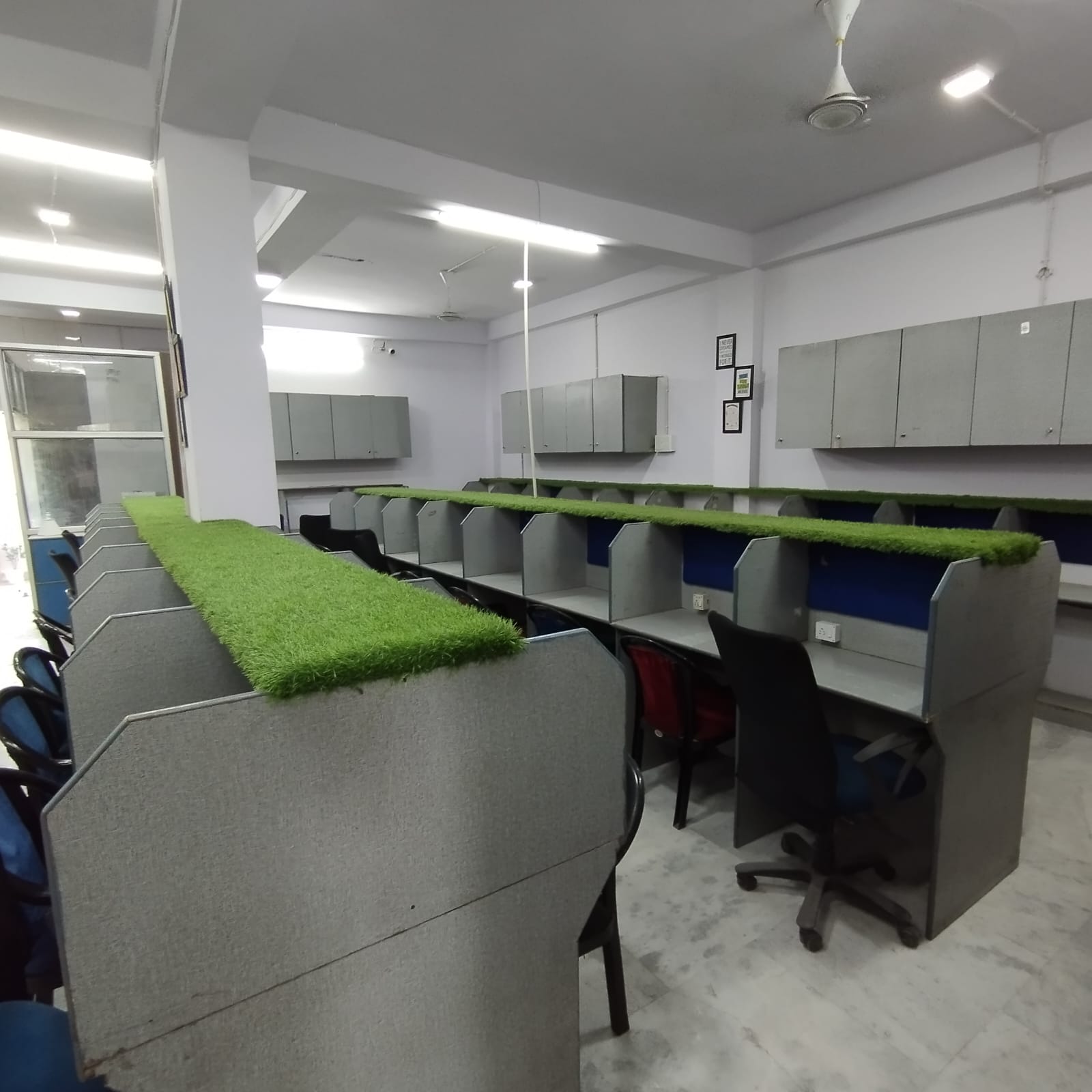AC study cabins at Shreeji Library Subhash Nagar Vishnu Garden for focused exam preparation